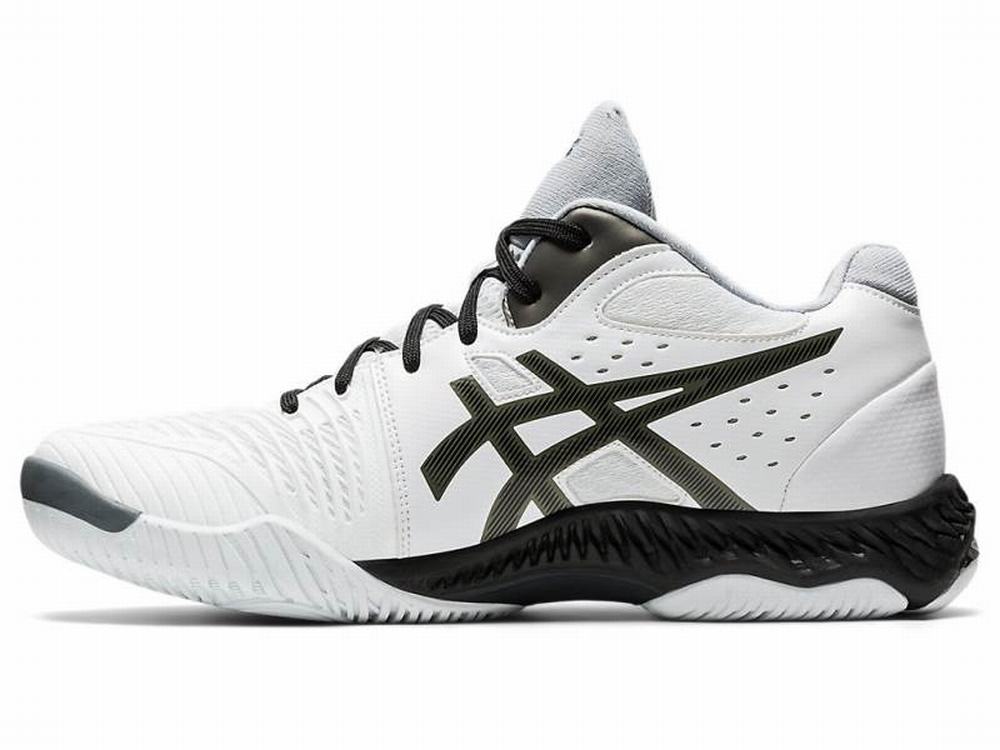 Asics NETBURNER BALLISTIC FF MT 2 Röplabda Cipő Férfi Fehér | 521876-FCN