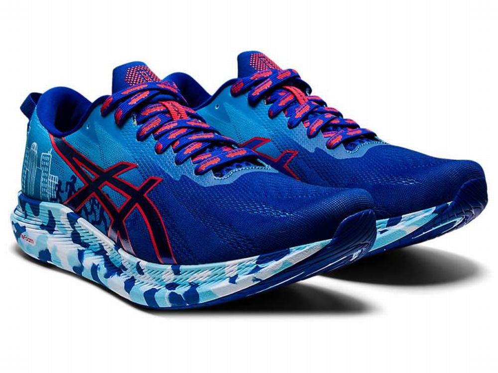 Asics NOOSA TRI 13 BOSTON Futócipő Férfi Piros Kék | 632417-ANB