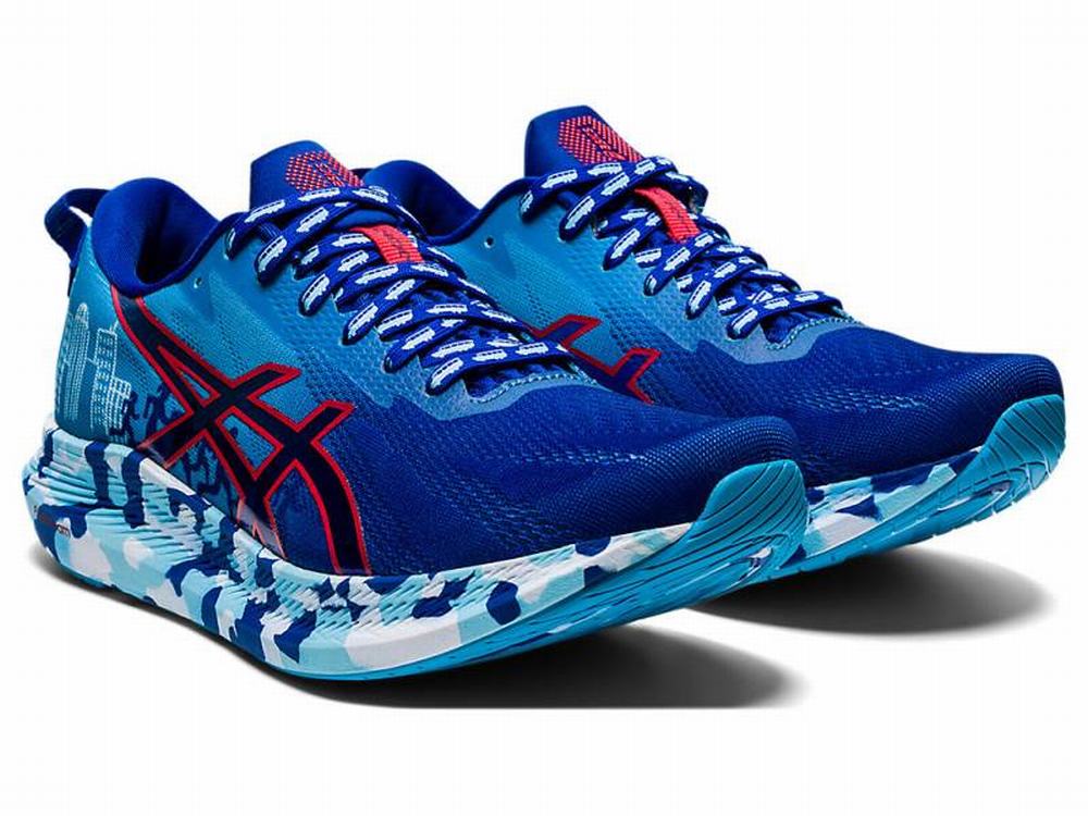 Asics NOOSA TRI 13 BOSTON Futócipő Női Piros Kék | 391786-ZAD