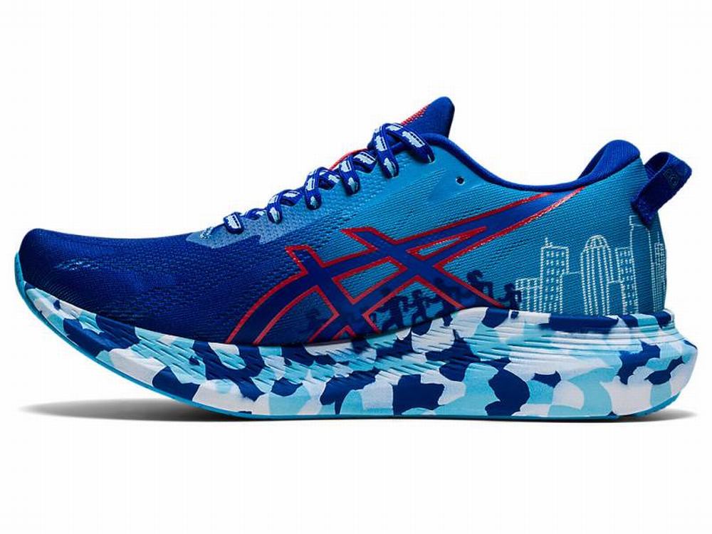 Asics NOOSA TRI 13 BOSTON Futócipő Női Piros Kék | 391786-ZAD