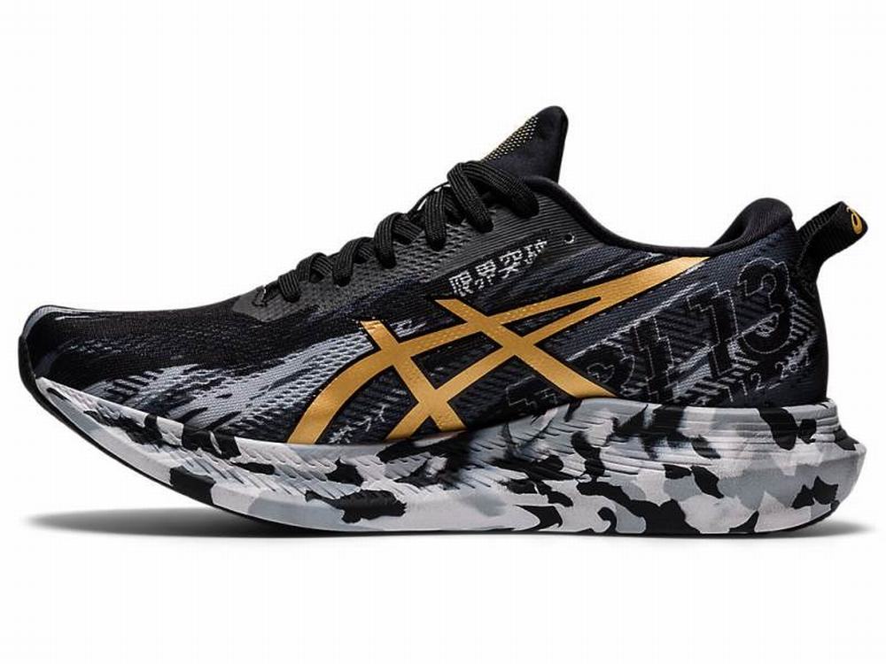 Asics NOOSA TRI 13 Futócipő Női Fekete Arany | 160952-WIT