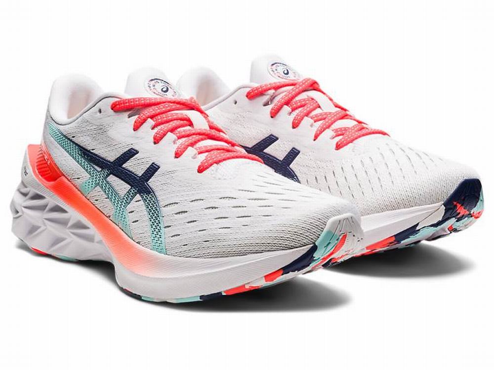 Asics NOVABLAST 2 Futócipő Női Fehér | 782495-IMP