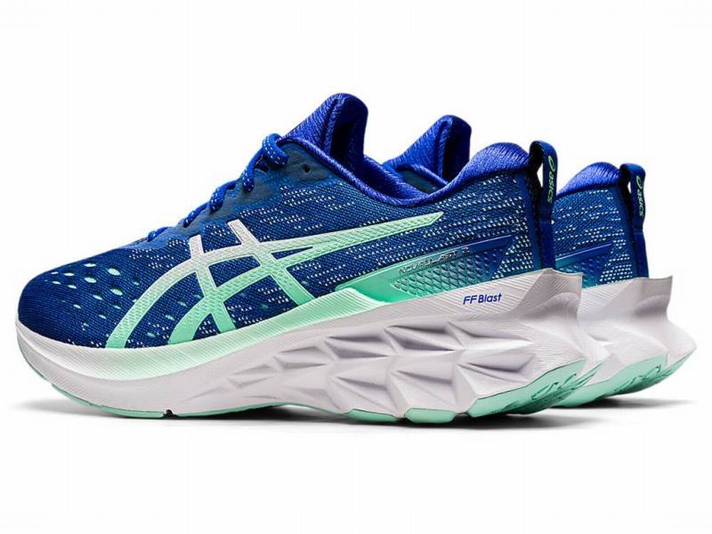 Asics NOVABLAST 2 Futócipő Női Fehér Kék | 715360-HTY