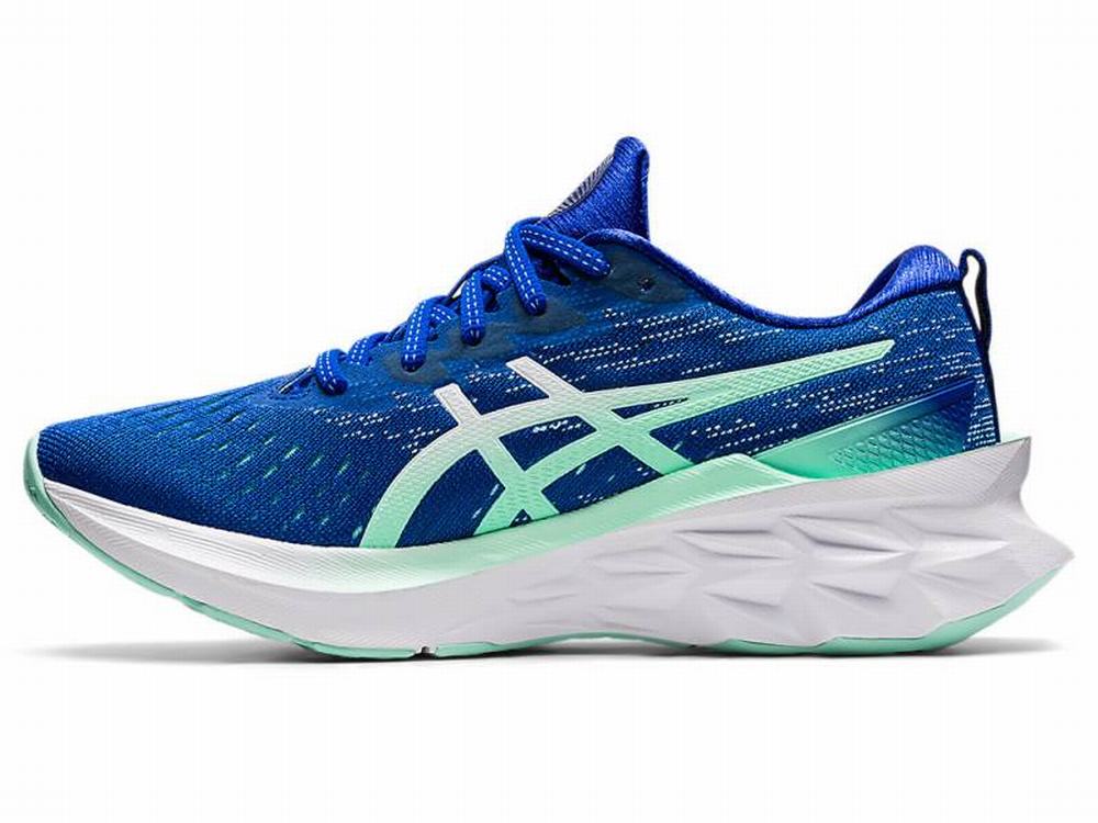 Asics NOVABLAST 2 Futócipő Női Fehér Kék | 715360-HTY