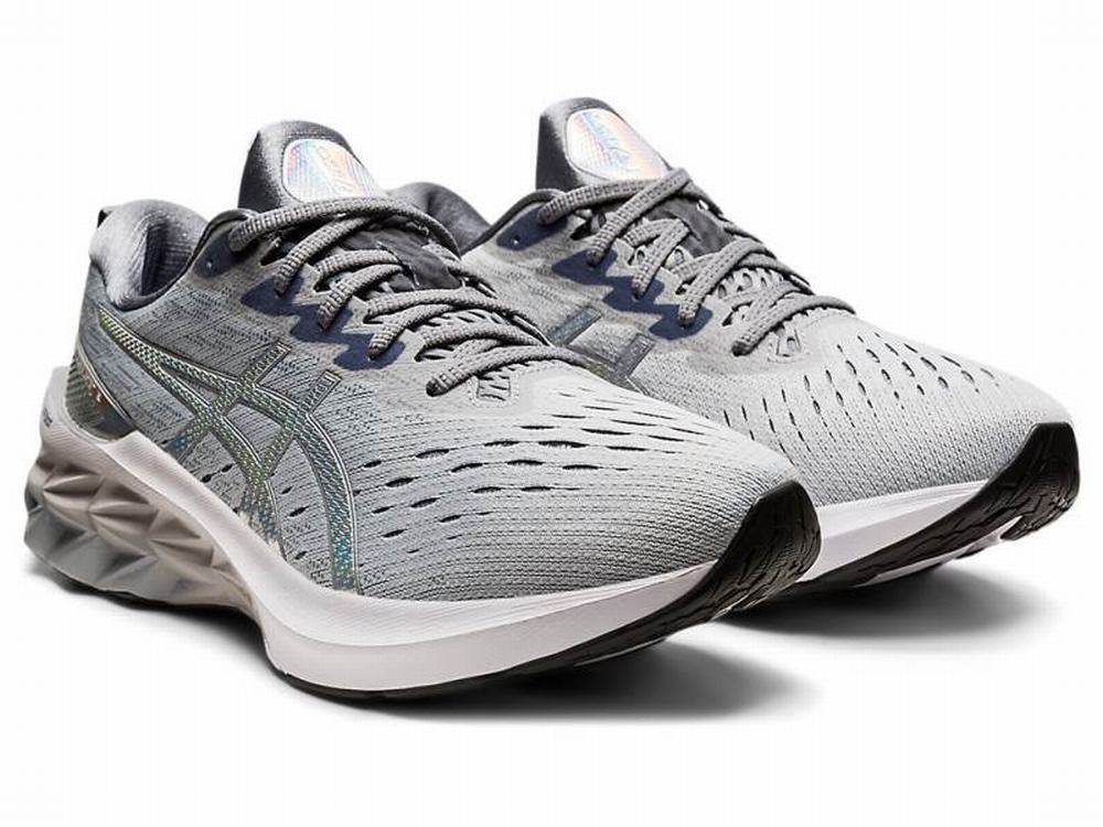 Asics NOVABLAST 2 PLATINUM Futócipő Férfi Fehér Szürke | 458263-TAU