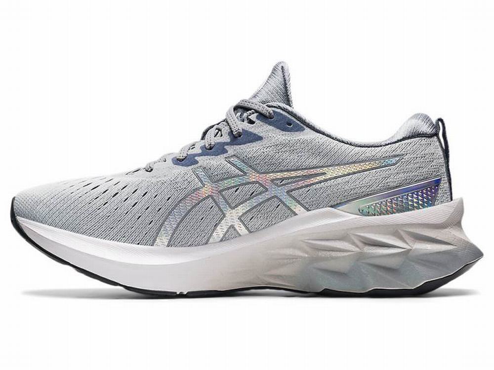 Asics NOVABLAST 2 PLATINUM Futócipő Férfi Fehér Szürke | 458263-TAU