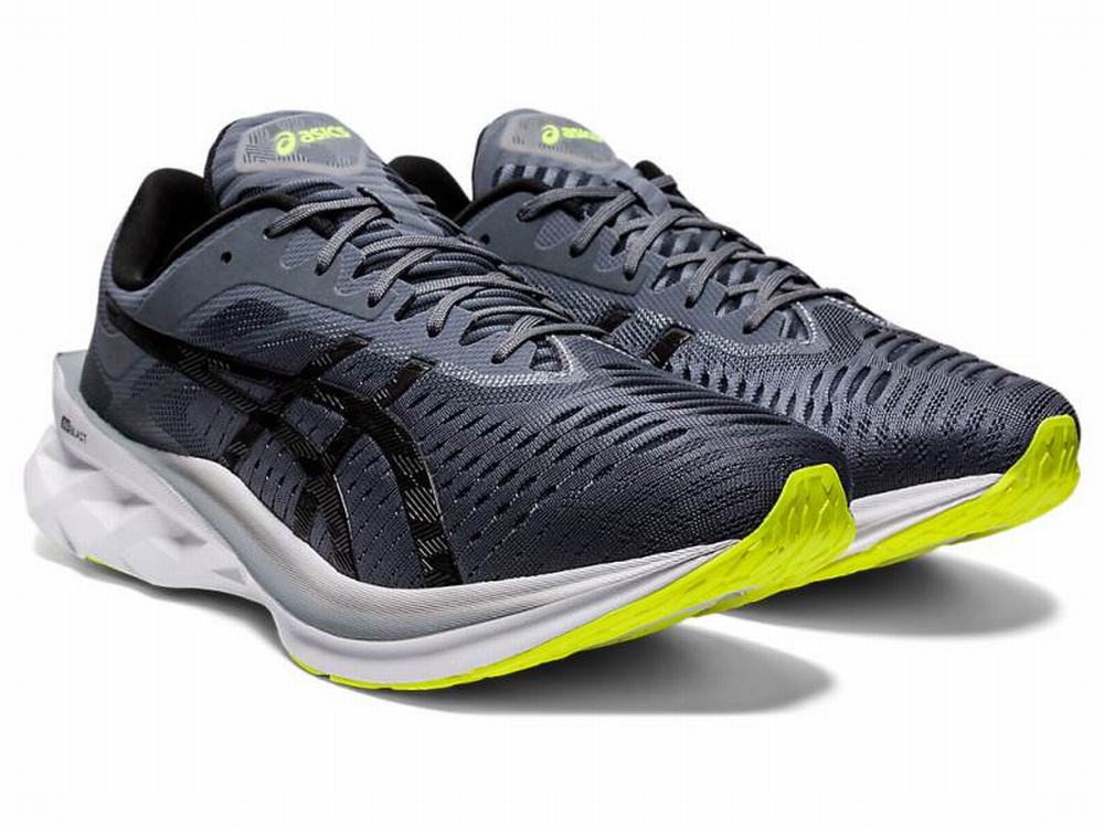 Asics NOVABLAST Futócipő Férfi Fekete | 263470-MXL