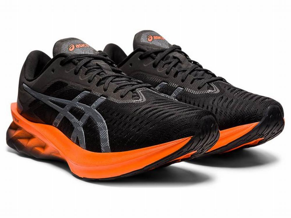 Asics NOVABLAST Futócipő Férfi Fekete Szürke | 615907-IEW