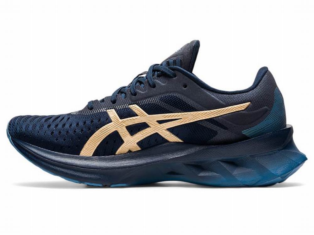 Asics NOVABLAST Futócipő Női Kék | 240831-JTK