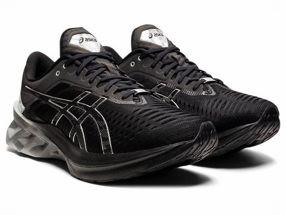 Asics NOVABLAST Platinum Futócipő Női Fekete Titán | 754926-HLW