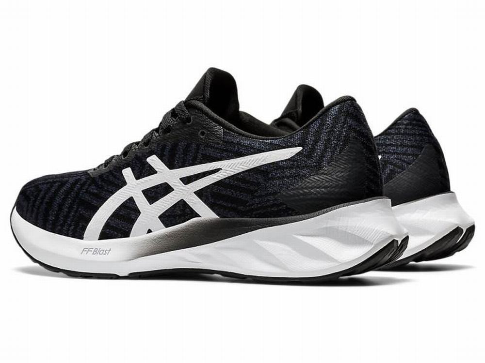 Asics ROADBLAST Futócipő Női Fekete Fehér | 872065-CWK