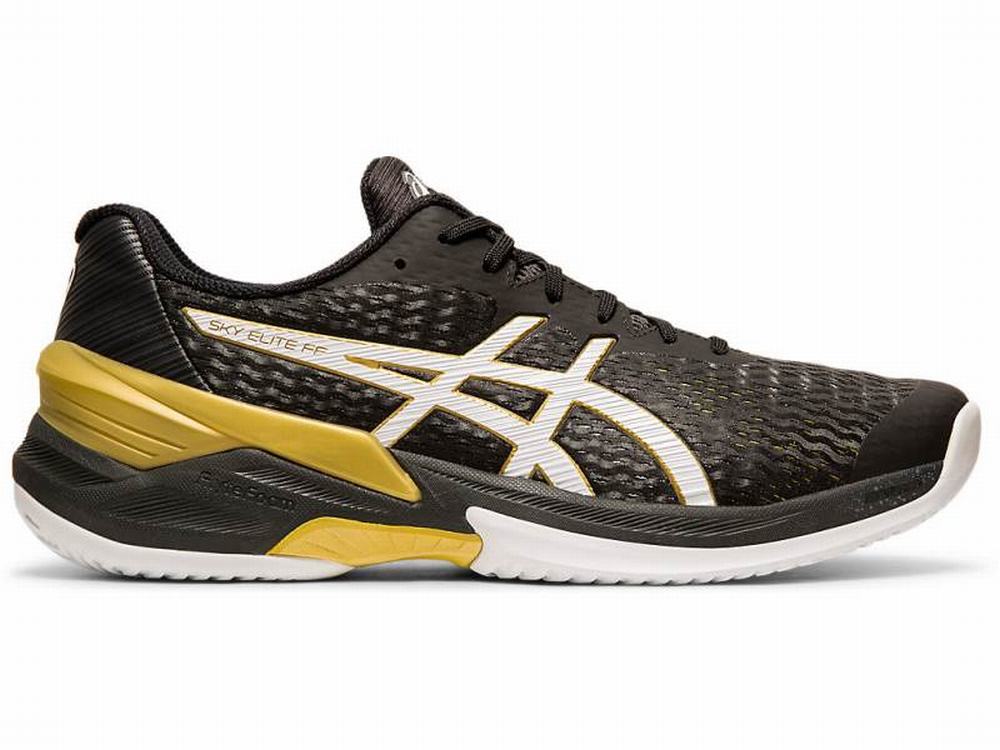 Asics SKY ELITE FF Röplabda Cipő Férfi Fekete Fehér | 178520-LZB