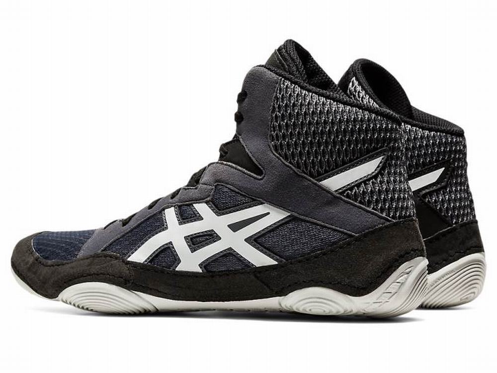 Asics SNAPDOWN 3 Birkózó Cipő Férfi Fehér Barna Szürke | 694720-BLU