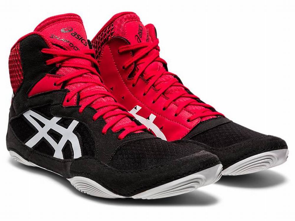 Asics SNAPDOWN 3 Birkózó Cipő Férfi Fekete Fehér Barna | 723485-XBI