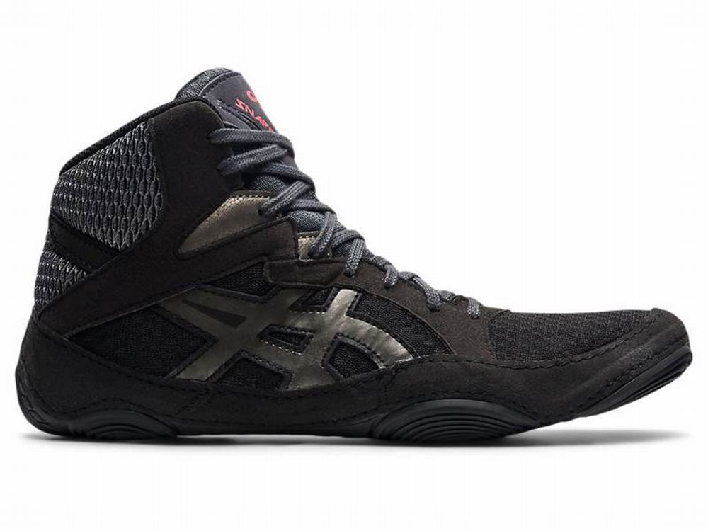 Asics SNAPDOWN 3 Birkózó Cipő Férfi Fekete Barna | 730928-EBF