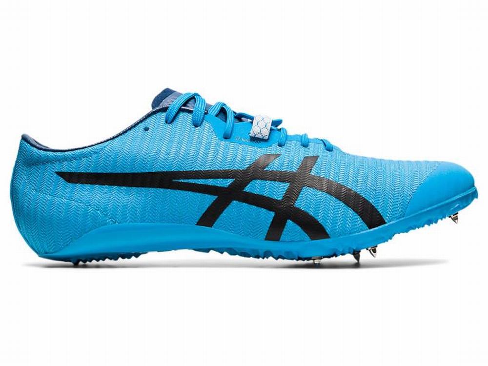 Asics SONICSPRINT ELITE 2 Track Cipő Férfi Fekete Világos Türkiz | 146953-TLI