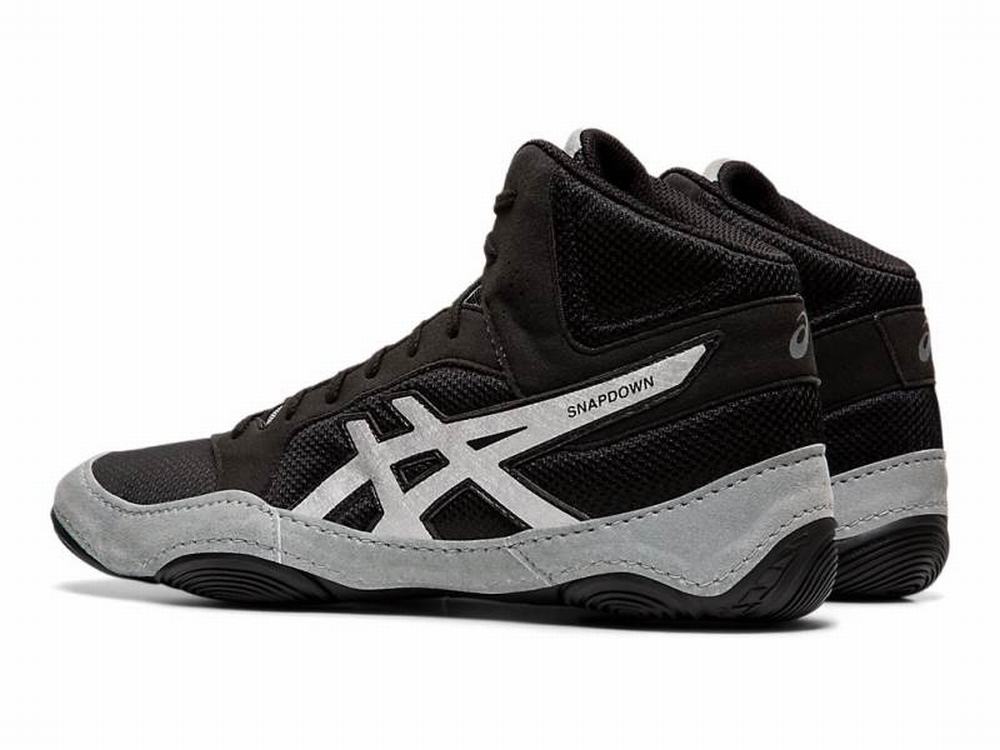 Asics Snapdown 2 Birkózó Cipő Férfi Fekete Titán Barna | 709245-NSI