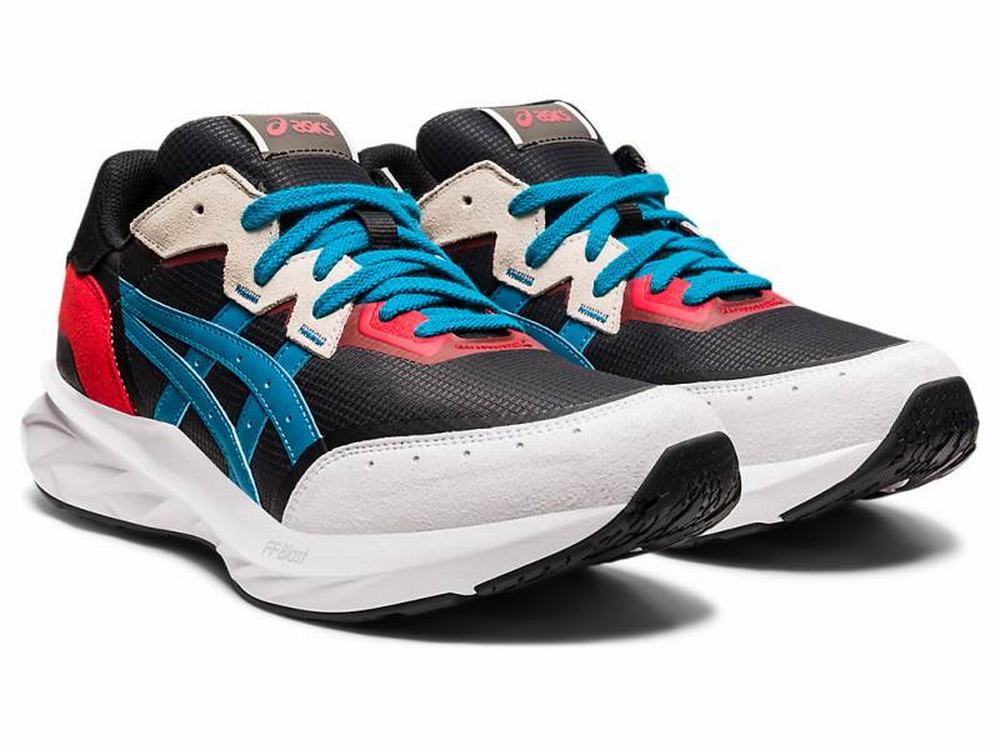 Asics TARTHER BLAST Utcai Cipő Férfi Fekete Kék | 926580-ULT