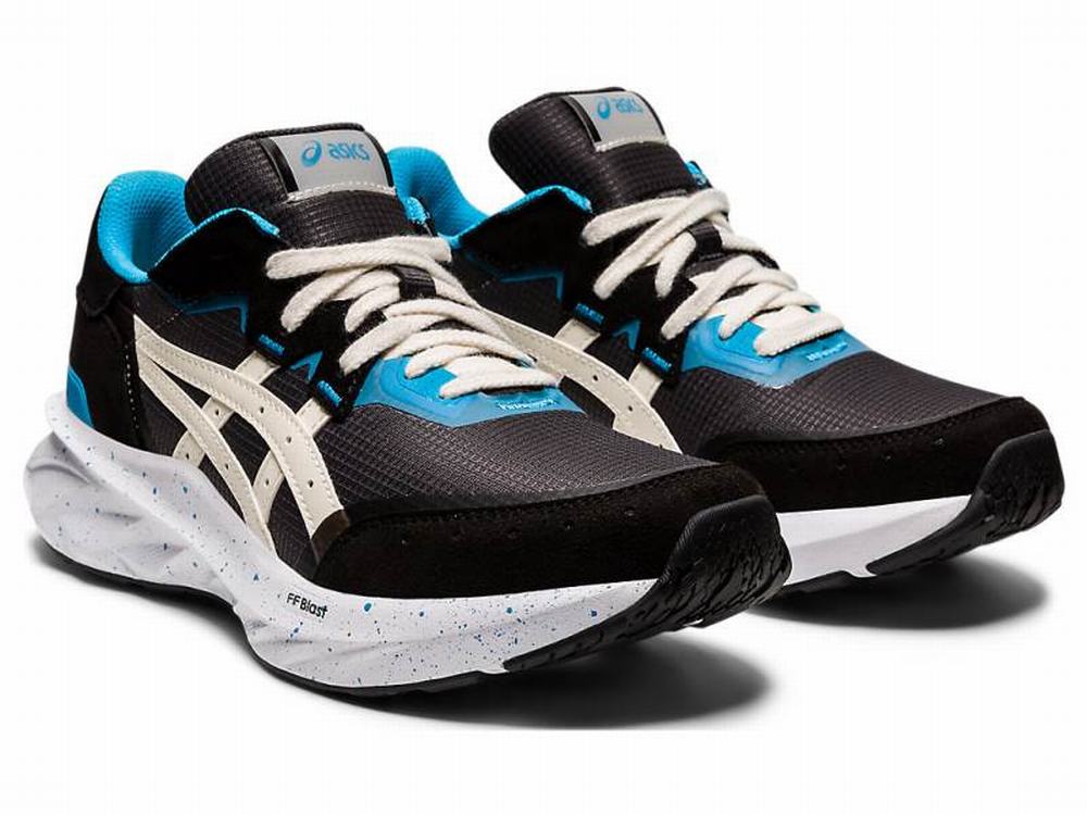 Asics TARTHER BLAST Utcai Cipő Női Fekete Kék | 968174-SXC