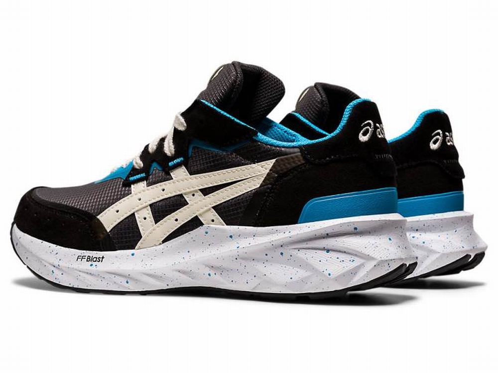 Asics TARTHER BLAST Utcai Cipő Női Fekete Kék | 968174-SXC