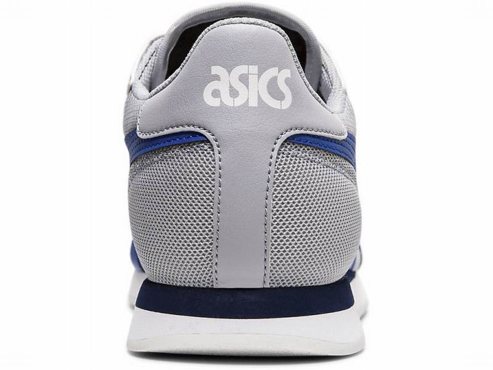 Asics TIGER RUNNER Utcai Cipő Férfi Szürke Kék | 342957-XOD