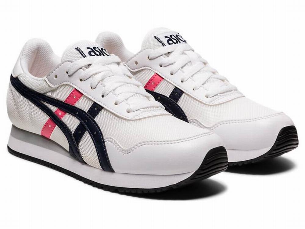 Asics TIGER RUNNER Utcai Cipő Női Fehér | 324680-SYE