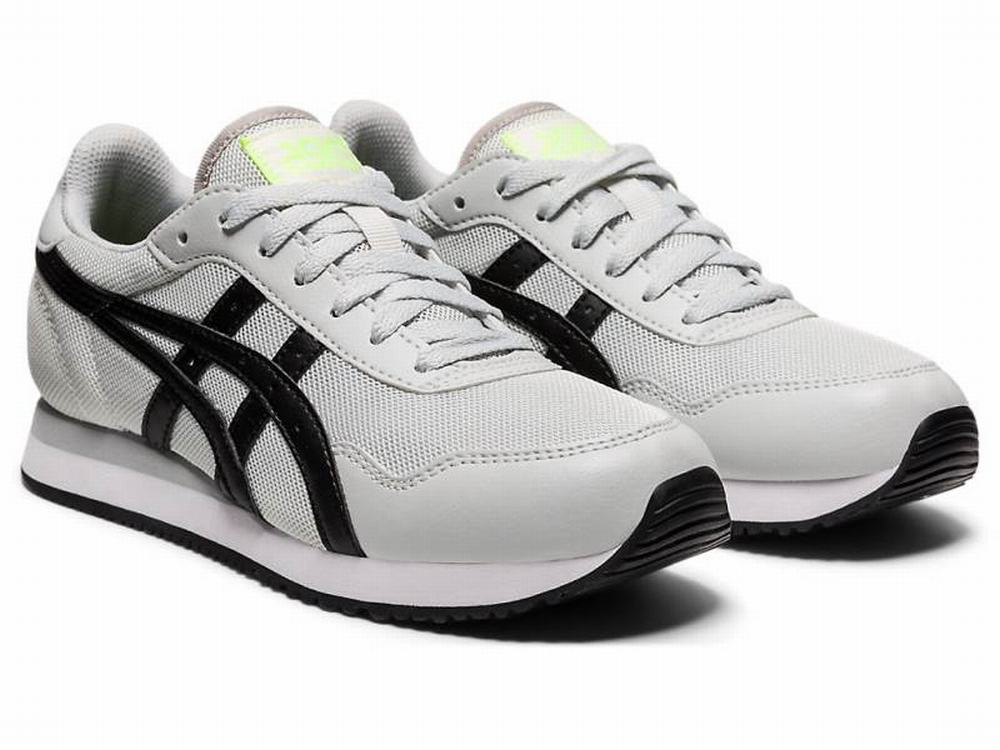 Asics TIGER RUNNER Utcai Cipő Női Fekete Szürke | 591238-DJM