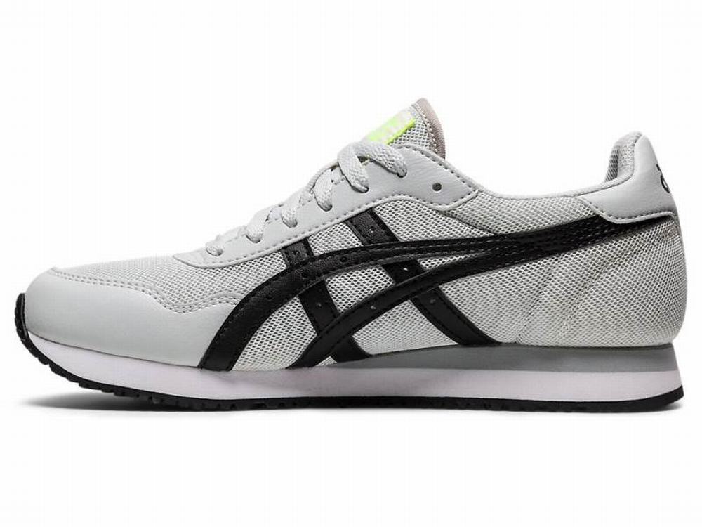 Asics TIGER RUNNER Utcai Cipő Női Fekete Szürke | 591238-DJM