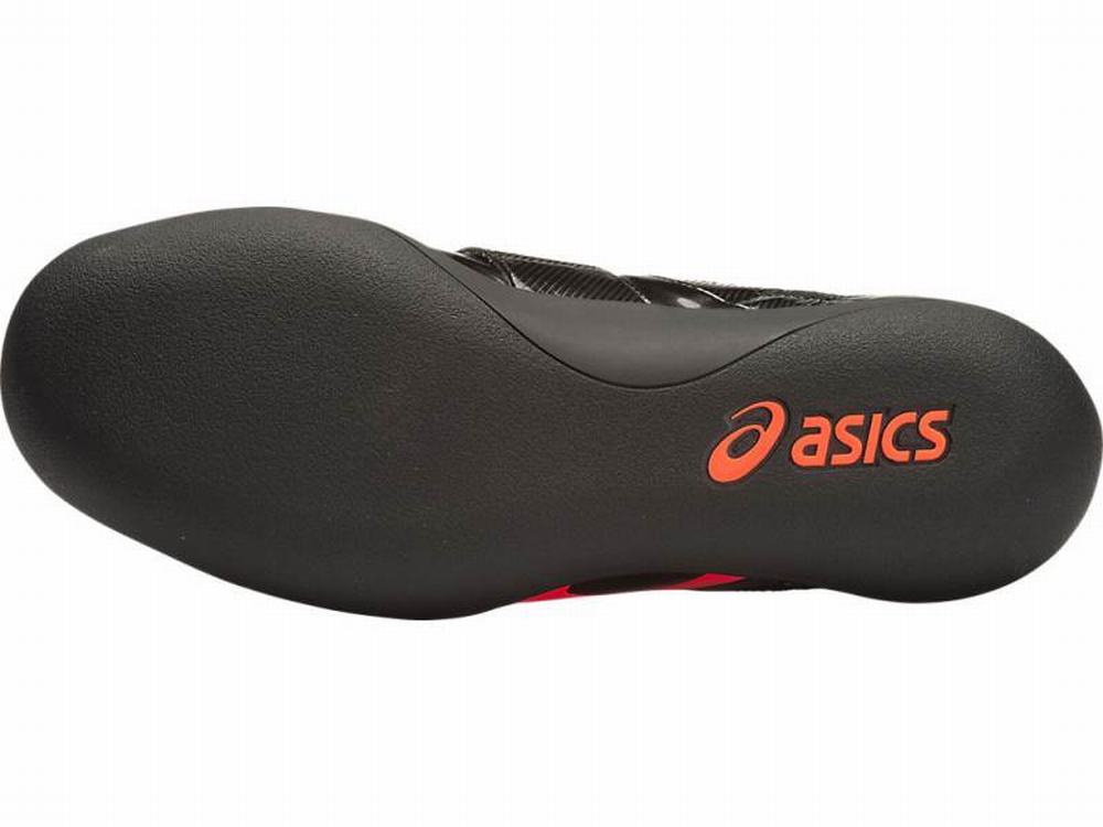 Asics Throw Pro Track Cipő Férfi Fekete Korall | 286519-QAR