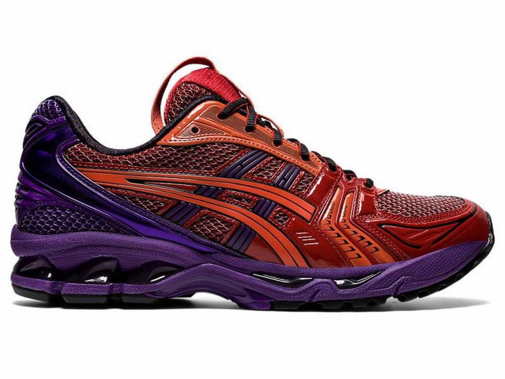 Asics UB1-S GEL-KAYANO 14 Utcai Cipő Férfi Piros Kék | 986073-ROI