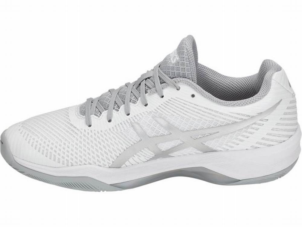 Asics Volley Elite FF Röplabda Cipő Női Fehér Titán | 507489-KBH